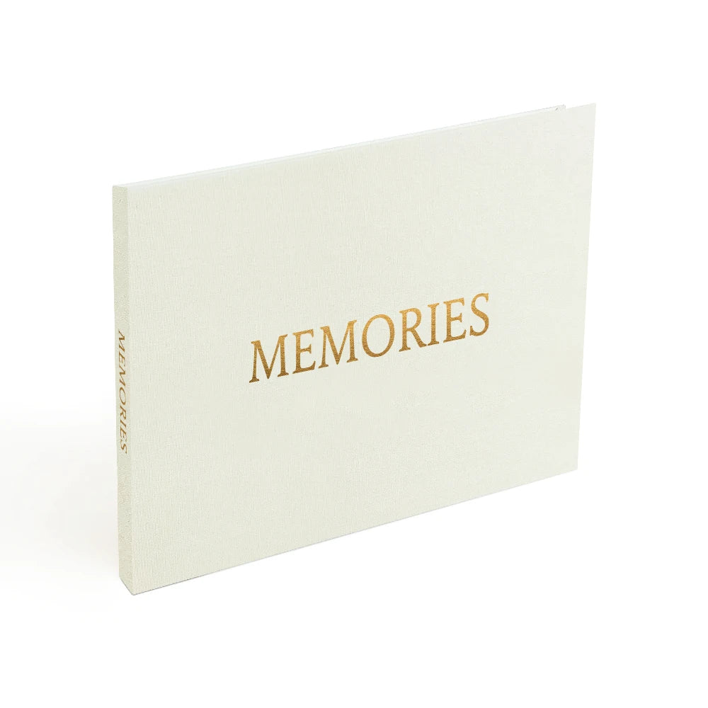 Luxury Linen Video Book Album – 7” IPS Wedding Video Player Book | 4GB Memory, Up to 3 Hours Video, Rechargeable Digital Photo & Video Album Gift