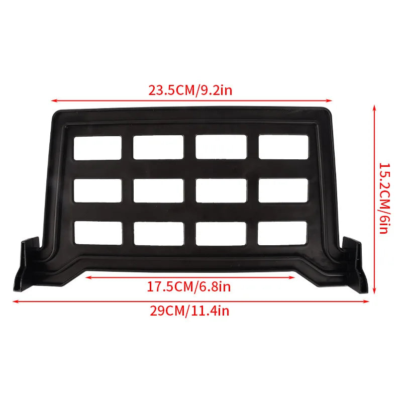 Rear Under-Seat Dividers for Ford Maverick 2022–2025 – Storage Organizer Accessories (2-Pack)