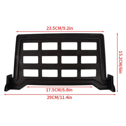 Rear Under-Seat Dividers for Ford Maverick 2022–2025 – Storage Organizer Accessories (2-Pack)