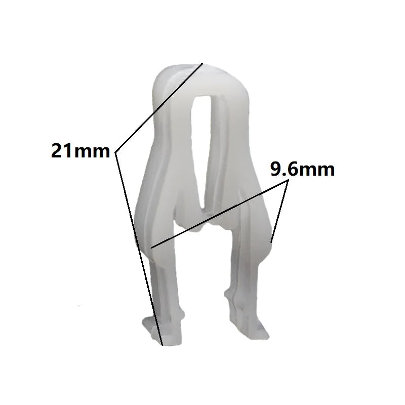 50Pcs Center Console Radio Dash Trim Clips - Bezel & Switch Retainers for Car Audio & Navigation