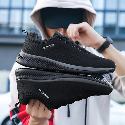 Men's Running Sneakers & Women's Lightweight Sport Shoes - Breathable Mesh Casual Moccasins Fashion Sneakers