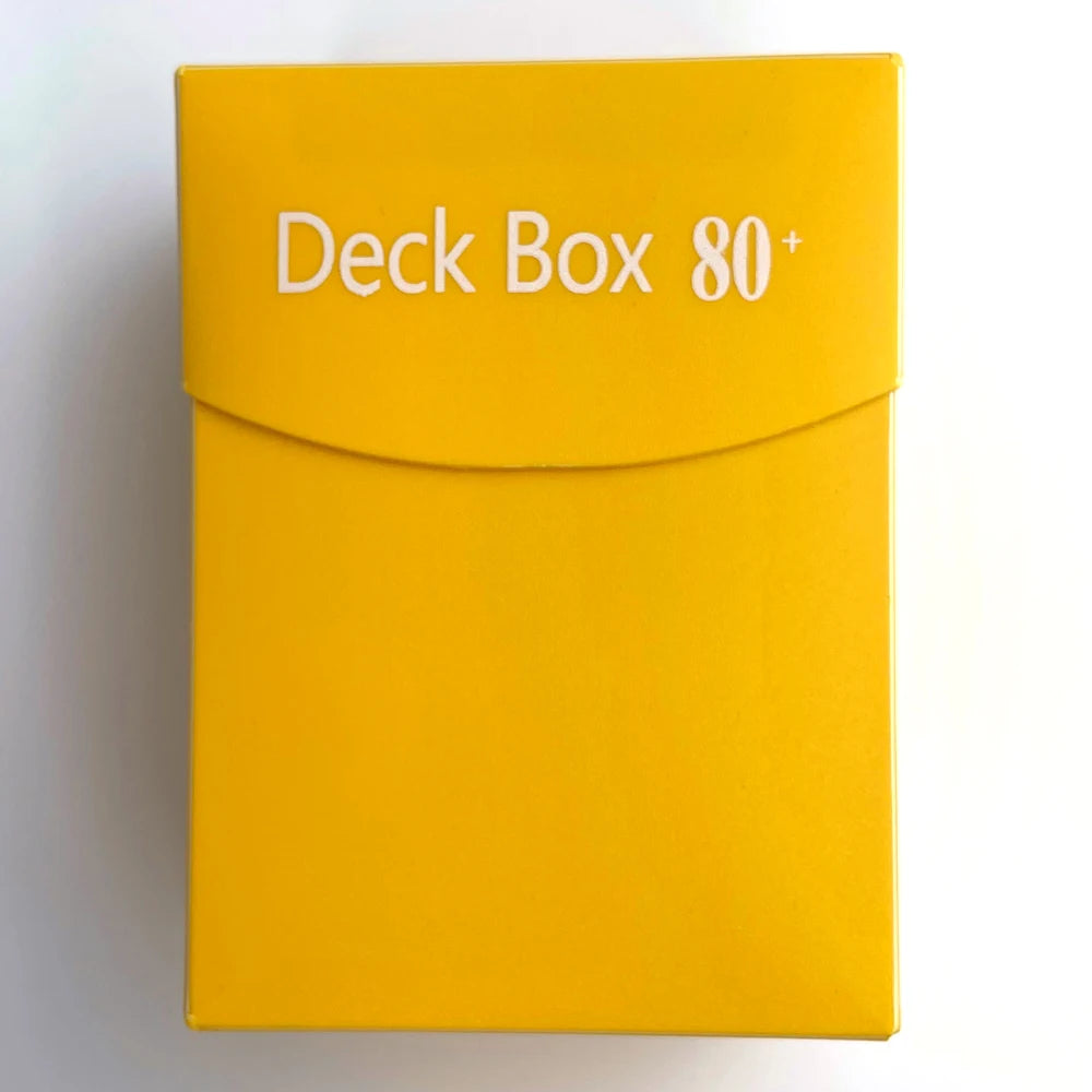 TCG Card Deck Box - 80+ Cards Storage Case Organizer for Magic, Pokémon & Yu-Gi-Oh Collections