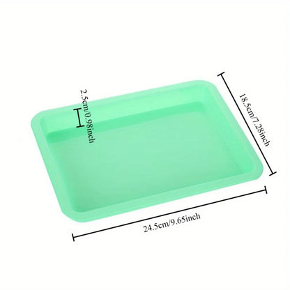 Multi-Purpose Plastic Storage Tray – Organizer Bin for Creative Play, Sand, Crafts & Painting Supplies, Home Organization Essential