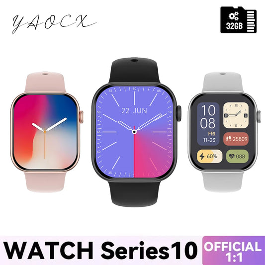 2025 DT 10 Smart Watch – 2.01" AMOLED, 16GB, Music, 3D Surround, BT Call, Waterproof Smartwatch for Men & Women
