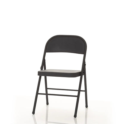 Mainstays 4-Pack Steel Folding Chairs – Beige Outdoor & Indoor Seating