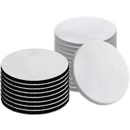 60mm Self-Adhesive Fastener Hook and Loop Tape – Strong Sticky Dots Glue Tape for Bed, Sofa, Mat, and Carpet Stickers