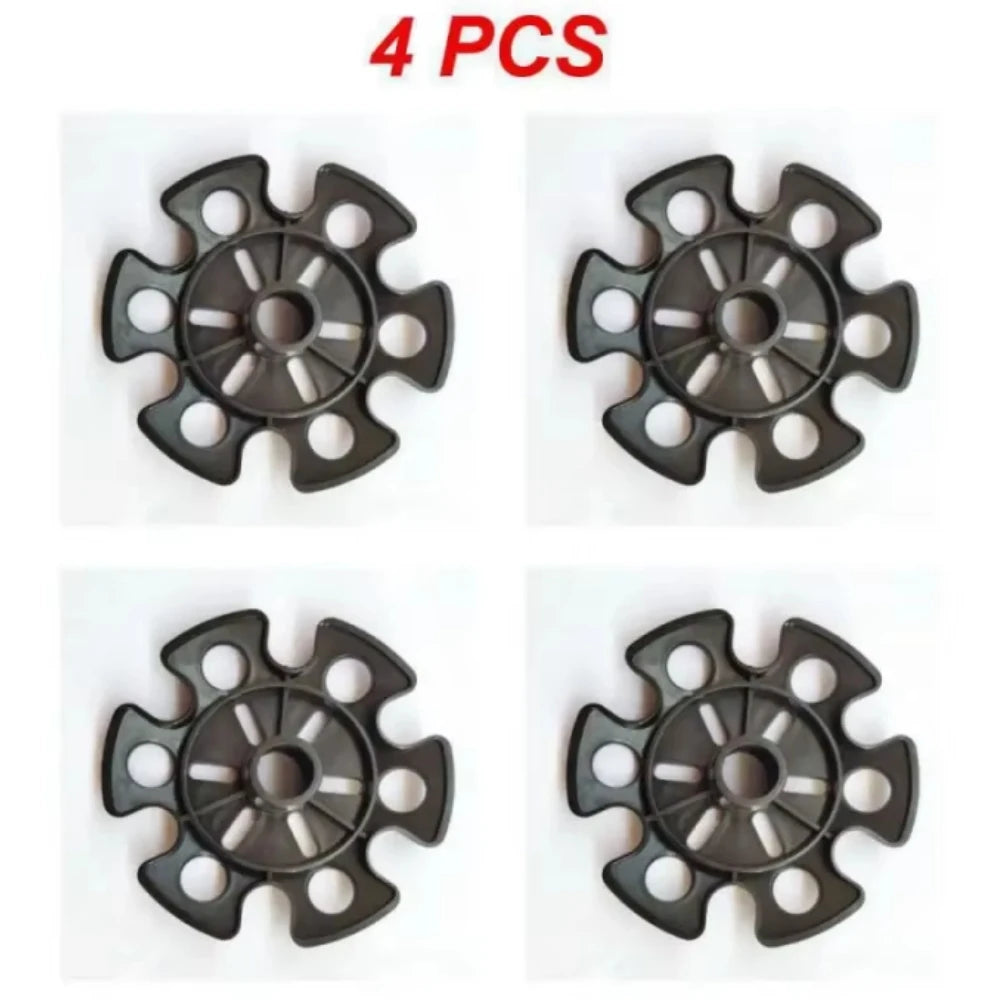 1–10PCS Snowflake Trekking Pole Baskets – Hiking, Camping, Nordic Walking Stick Tips for Mud, Sand & Snow Replacement