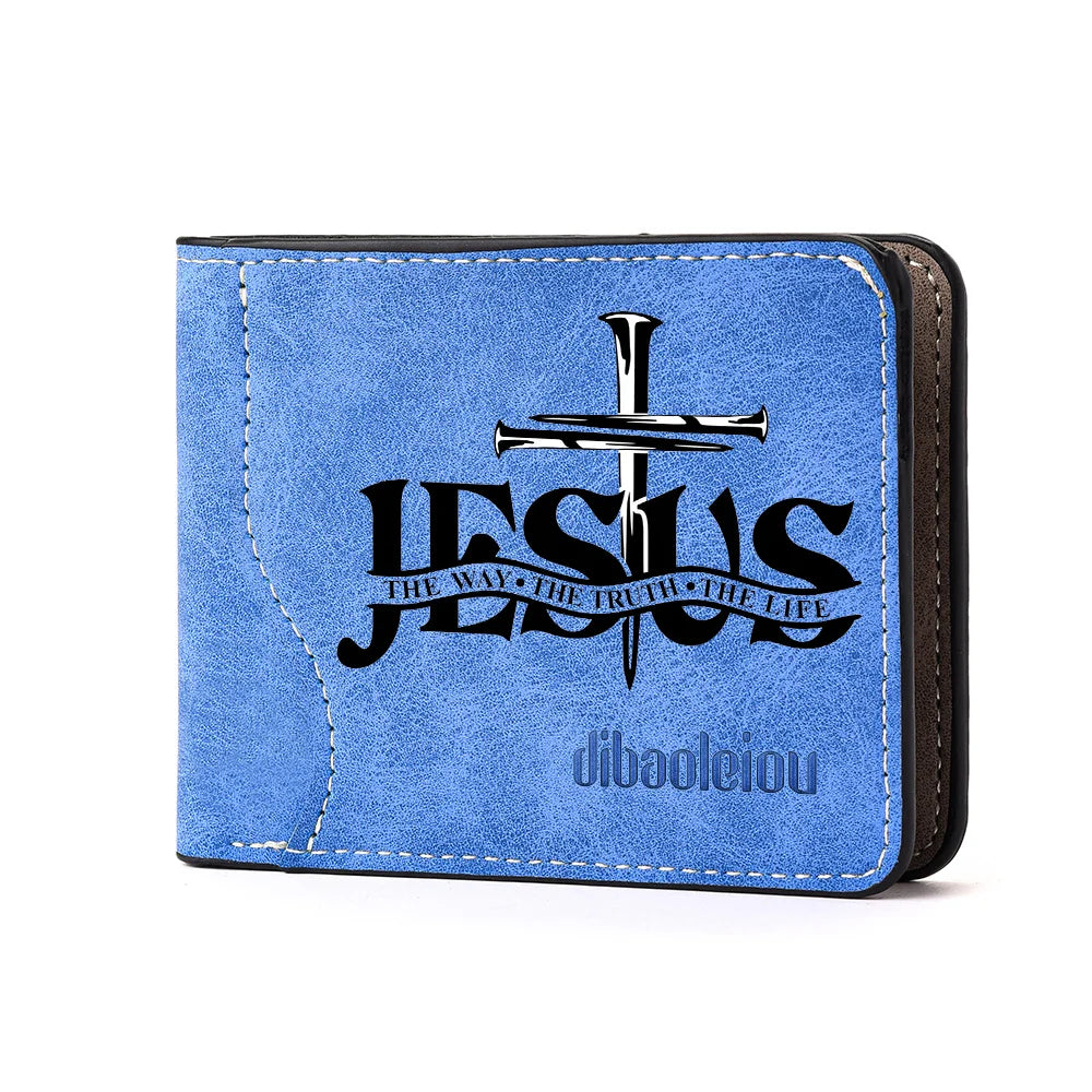 Men's PU Leather Short Wallet - Multi Card Slot Slim Soft Personalized Bifold Wallet