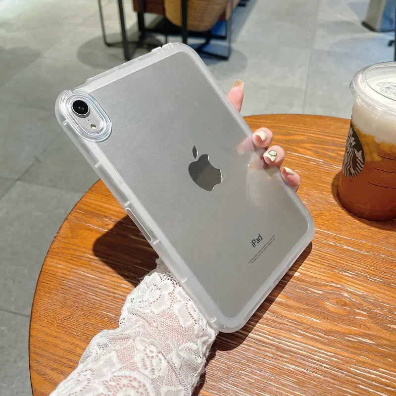 Soft TPU iPad Case - Protective Back Cover for iPad Pro, Air, Mini & 10th–11th Gen Models