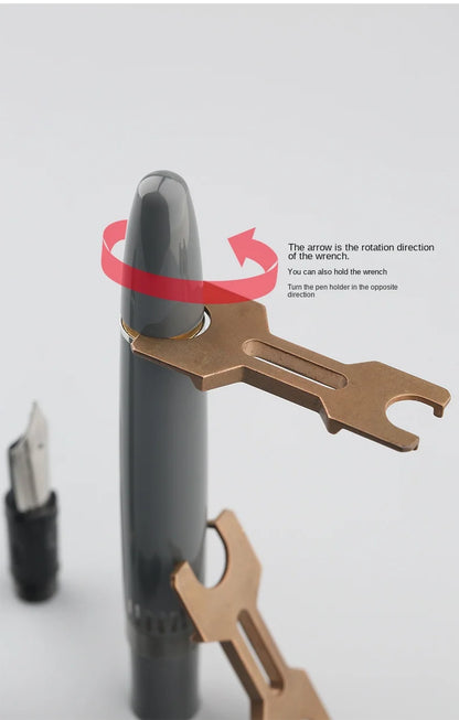 MAJOHN P136 Pen Piston Disassembly Tool — For Repairing & Modifying Pen Tips and BOCK Assembly