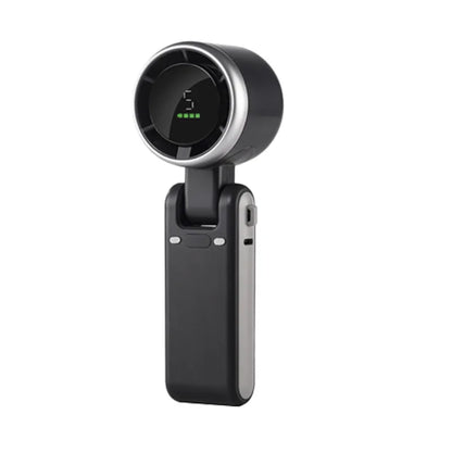 2025 Hanging Neck Outdoor Mini Fan – 180° Folding Handheld High-Speed Turbo Desktop Fan
