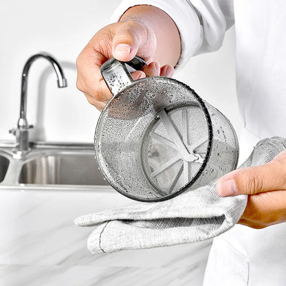 1Pcs Semi-automatic Handheld Plastic Flour Sifter - Professional Kitchen Gadget for Precise Flour Filtering