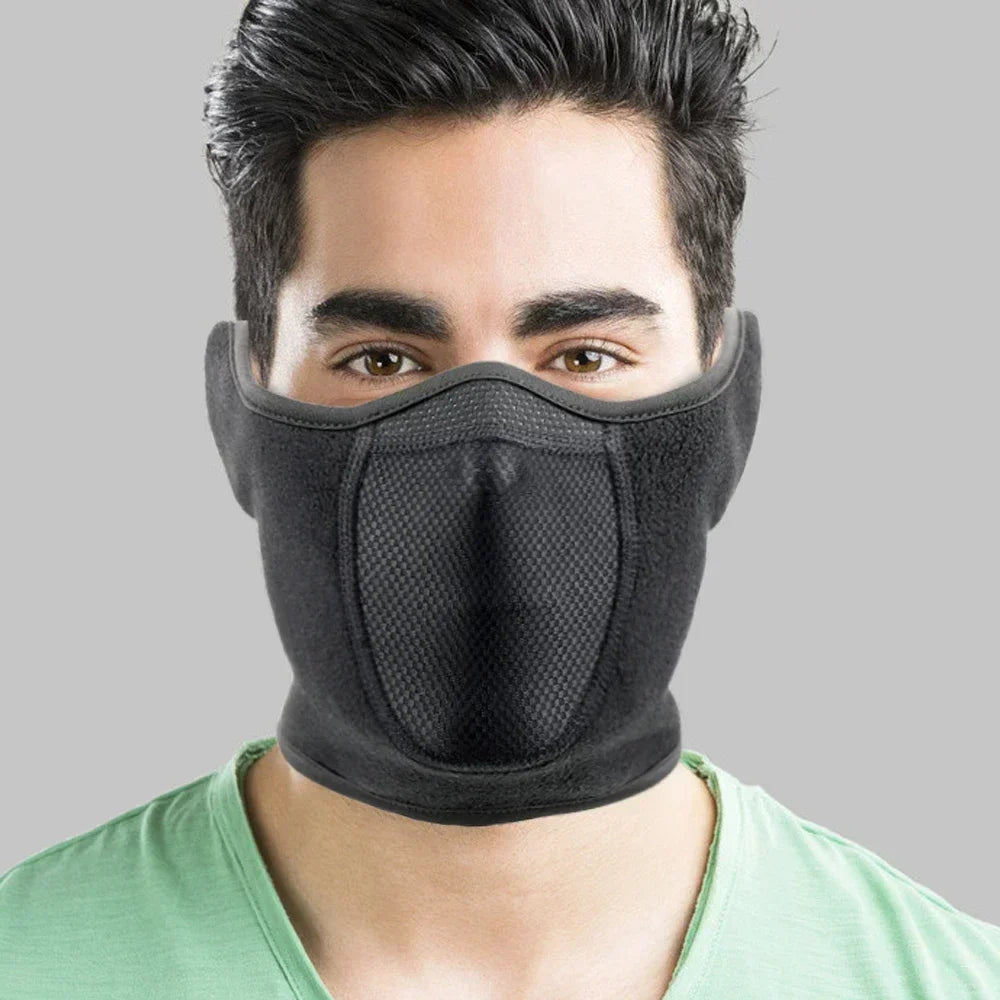 Winter Thermal Fleece Balaclava: Fashionable Full Face Mask Hat for Skiing and Snowboarding - Windproof Scarf Helmet Cap for Men and Women