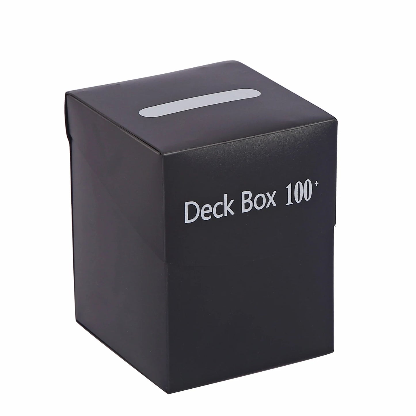 Trading Card Storage Box - 100+ Deck Game Card Carrying Case for Baseball Cards & Family Games