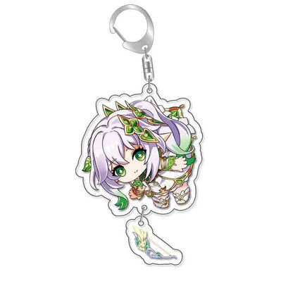 Anime Game Keychain – Atataki Itto, Kunikuzushi, Xiao, Tartaglia & Kazuha Cat Series Cosplay Key Chain