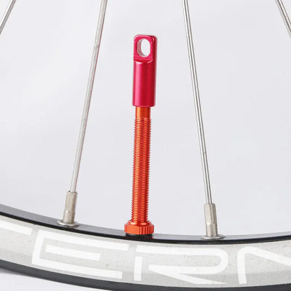 Deemount 2-in-1 Presta Valve Caps & Core Tool — CNC Alloy Lightweight Bicycle Valve Nipple (10/4/2PCS)