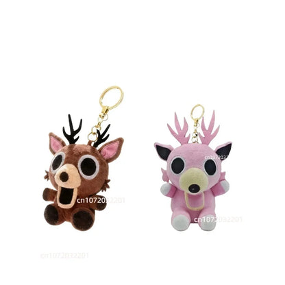 2026 New 99 Nights in the Forest Plush – Brown Elk, White Owl Stuffed Dolls & Pillows for Kids’ Gifts