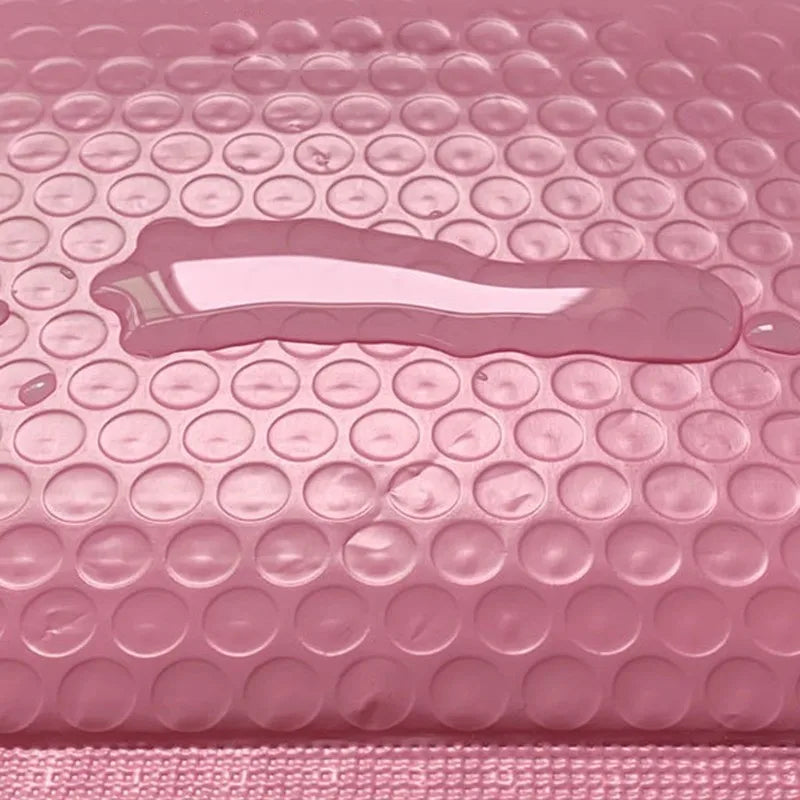 50/25pcs Pink Bubble Mailers – Self-Seal Padded Envelopes for Small Business Packaging – Available in Black/Blue