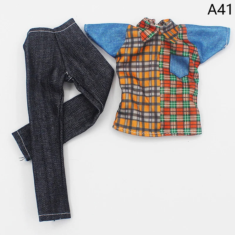 30cm Doll Clothing Set — Men’s Multi-Style Sports Outfit for Boyfriend Dolls