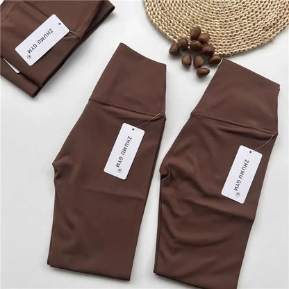 Women’s High Waist Seamless Yoga Leggings — Fitness Gym Jogging Quick Dry Push Up Slim Pants