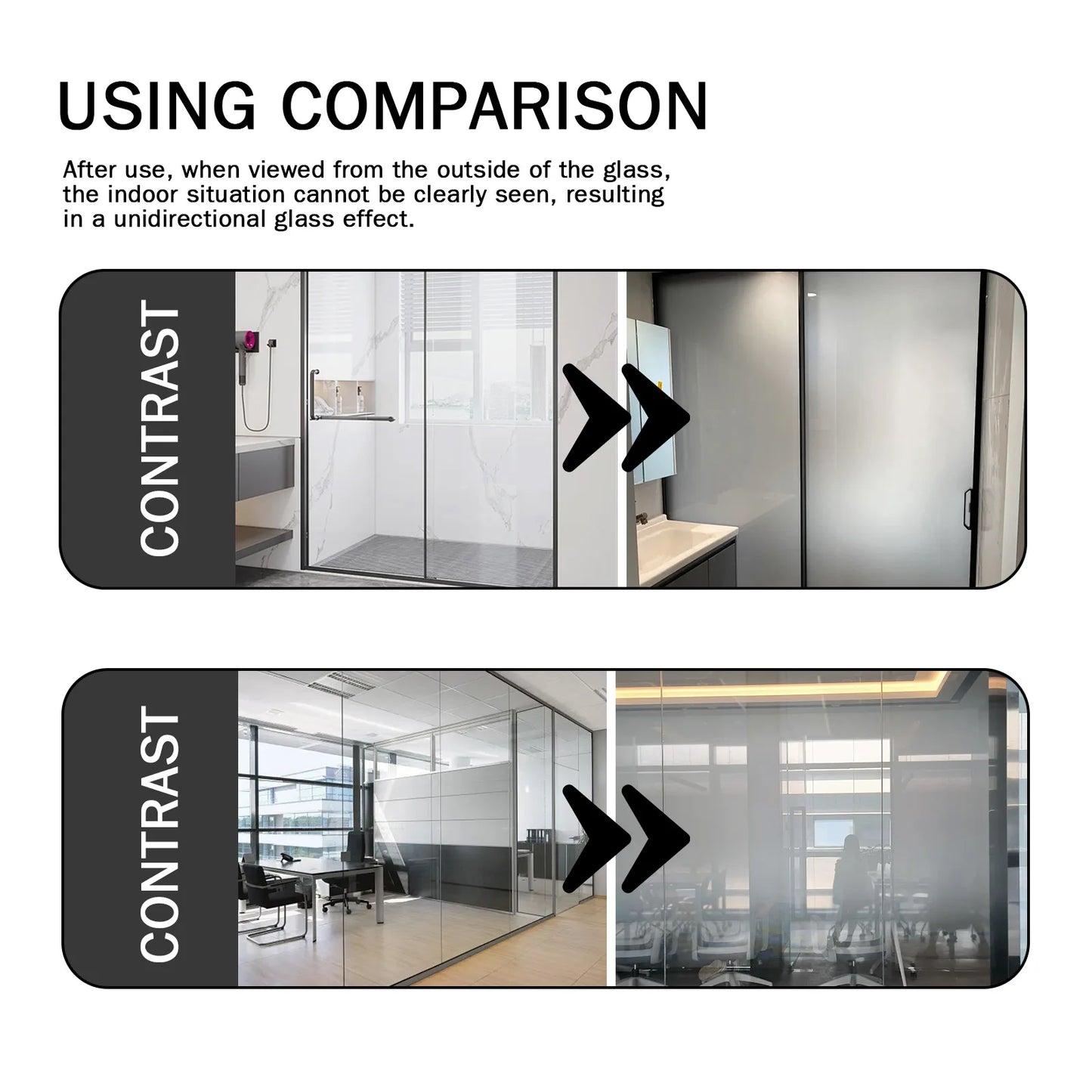 Anti-Peeping Glass Cleaning Sponge – Privacy & Light Isolation for Cars & Home