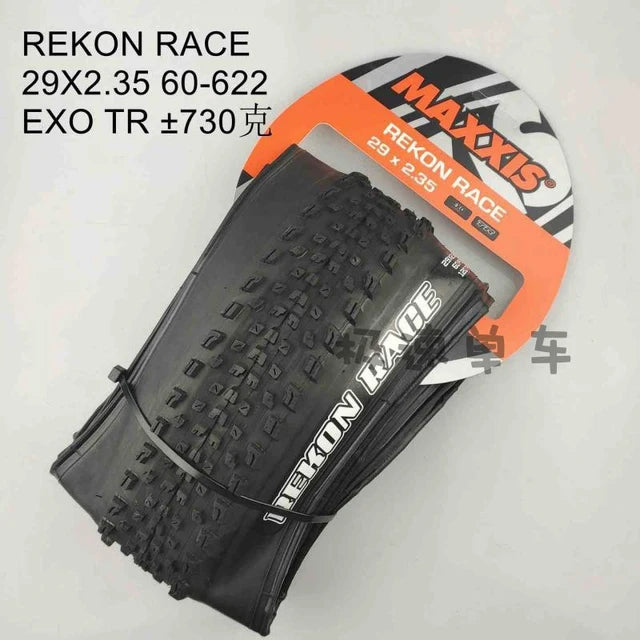 MAXXIS Rekon Race EXO TR Tubeless MTB Bike Tire – 29x2.25/2.35 Foldable Mountain Bicycle Tyre