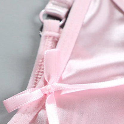 Low-Waisted T-Back Thong — Sexy Adjustable Strap Seamless Panty for Women, Erotic Lingerie Pure Desire