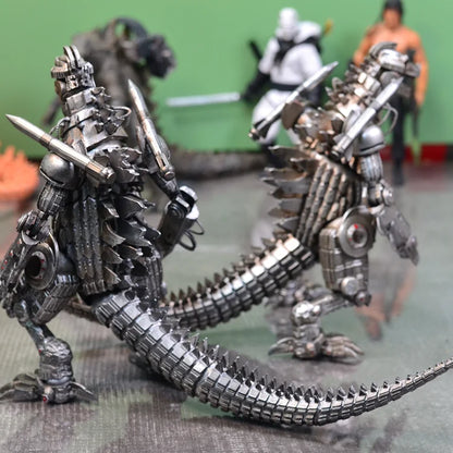 Spot Godzilla & Mecha Godzilla Action Figures – Fully Articulated Anime Model Toys for Kids Collectible Gift