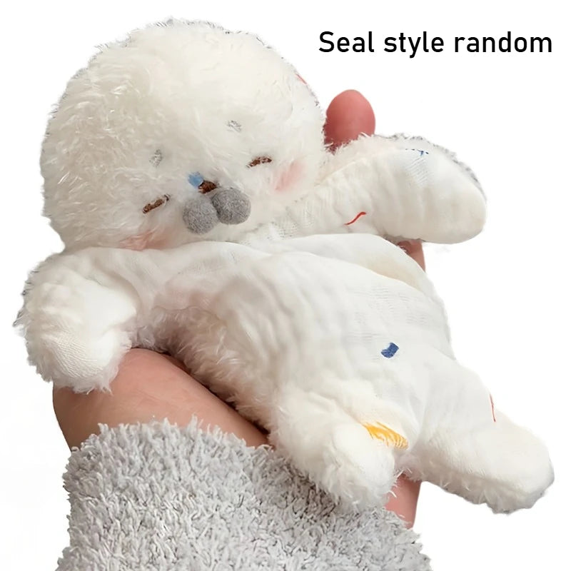 Hanging Rope Bean Bag Animal Toy - Cute Squishy Squeeze Fidget Stuffed Doll