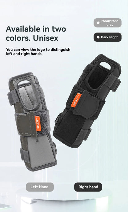 AOLIKES Wrist Brace Splint – Night Support for Carpal Tunnel & Pain Relief
