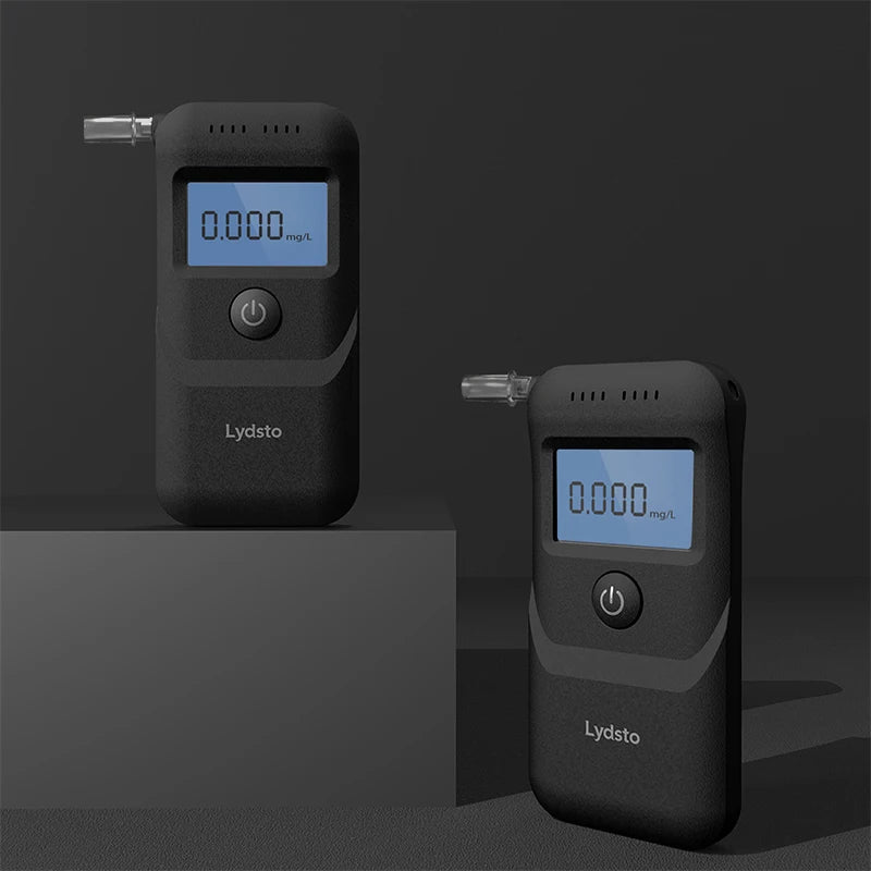 Hydsto Digital Alcohol Tester: Professional Breathalyzer with LCD Display for Accurate Drunk Driving Tests - Police Alcotester