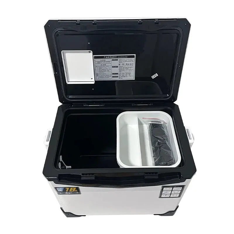 Fishing Cooler Box - Portable Insulated Fish Storage & Tackle Gear Box with Air Holes