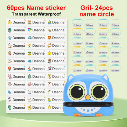 149pcs Personalized Name Stamp Set – Waterproof, Non-Fading Baby & Kindergarten Engraved Seals, Perfect Student Gift