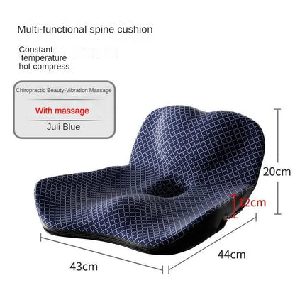 Coccyx Memory Foam Chair Pillow – Orthopedic Seat Pad for Office, Car & Tailbone Pain Relief, Hemorrhoid Treatment Cushion