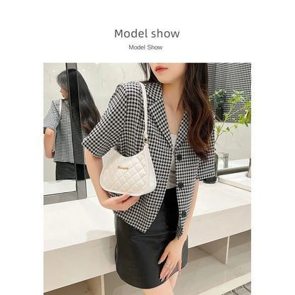 Embroidered Armpit Handbag – New Radis Women's Fashion Versatile Shoulder Bag