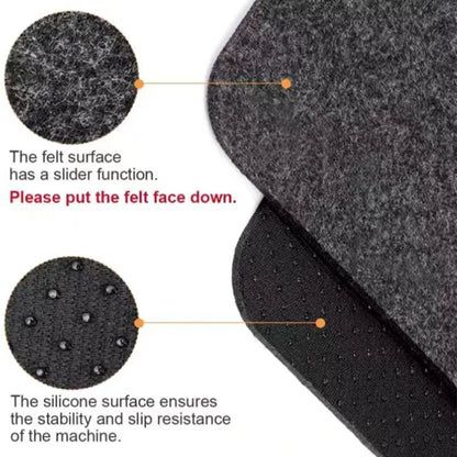 Heat-Resistant Counter Mat – Non-Slip Air Fryer & Coffee Maker Protector for Kitchen Appliances