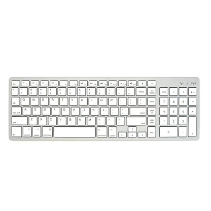 Wireless Bluetooth 5.0 & 2.4G Keyboard – 102-Key English Rechargeable USB-C Keyboard for MacBook, iPad, Tablet & PC Accessories