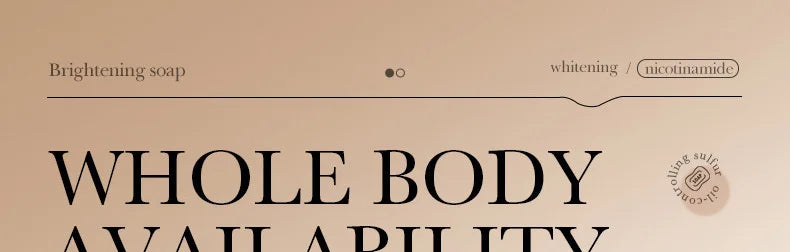 SADOER Niacinamide & Arbutin Facial Soap – Moisturizing, Brightening, Deep Cleansing Handmade Face & Body Wash Foam