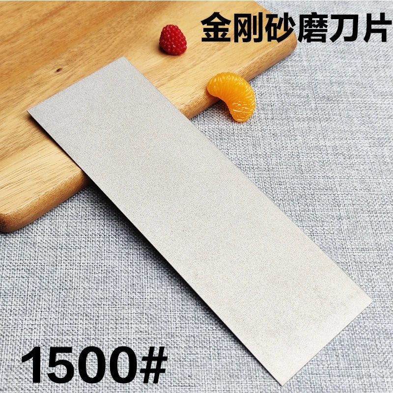 1000 Grit Diamond Plate Sharpening Stone – Large Whetstone for Professional Knife & Blade Sharpening, Apex Edge Tool