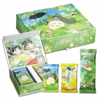 2026 Miyazaki Hayao Series Trading Card Booster Box – Complete Anime Card Set for Kids, Tabletop Hobby & Birthday Gift Collection