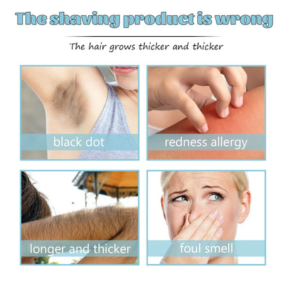 20ml Hair Removal Spray - Depilatory Solution for Body, Underarms, and Intimate Areas