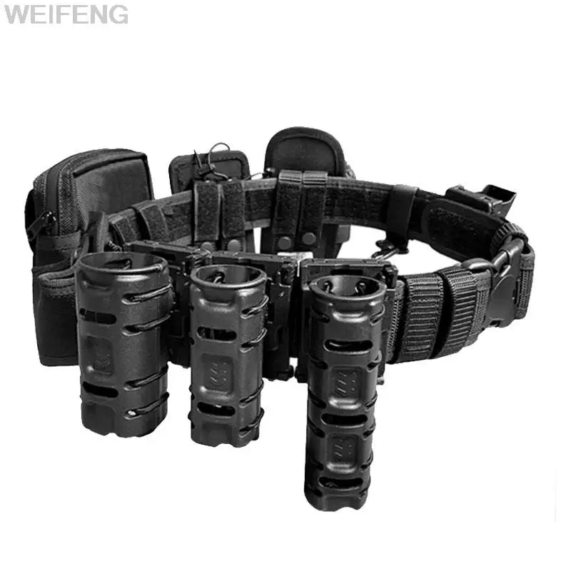 Tactical MOLLE Pepper Spray Holster with 360° Rotating Belt Clip – Duty Police Mace Spray Holder Self Defense Carry Case