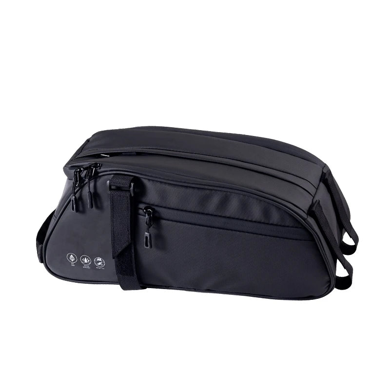 OFFBONDAGE Multifunctional Bicycle Saddlebag — Waterproof Reflective Top Tube Rack Bag, Handheld Large Capacity Adjustable Bike Bag