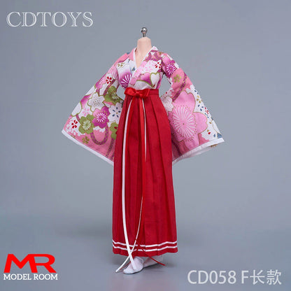 CDToys CD058 1/6 Scale Female Witch Kimono Costume – Doll Clothes for 12" Soldier Action Figures