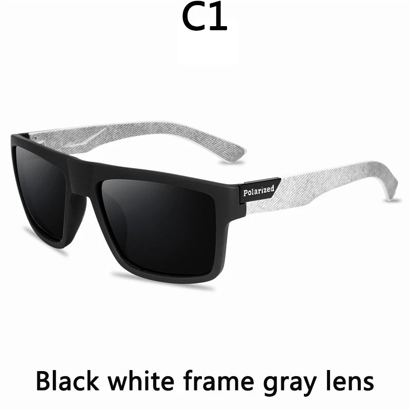 2024 Polarized Men’s Sunglasses – Designer Driving Shades, Retro UV400 Sun Glasses for Men & Women
