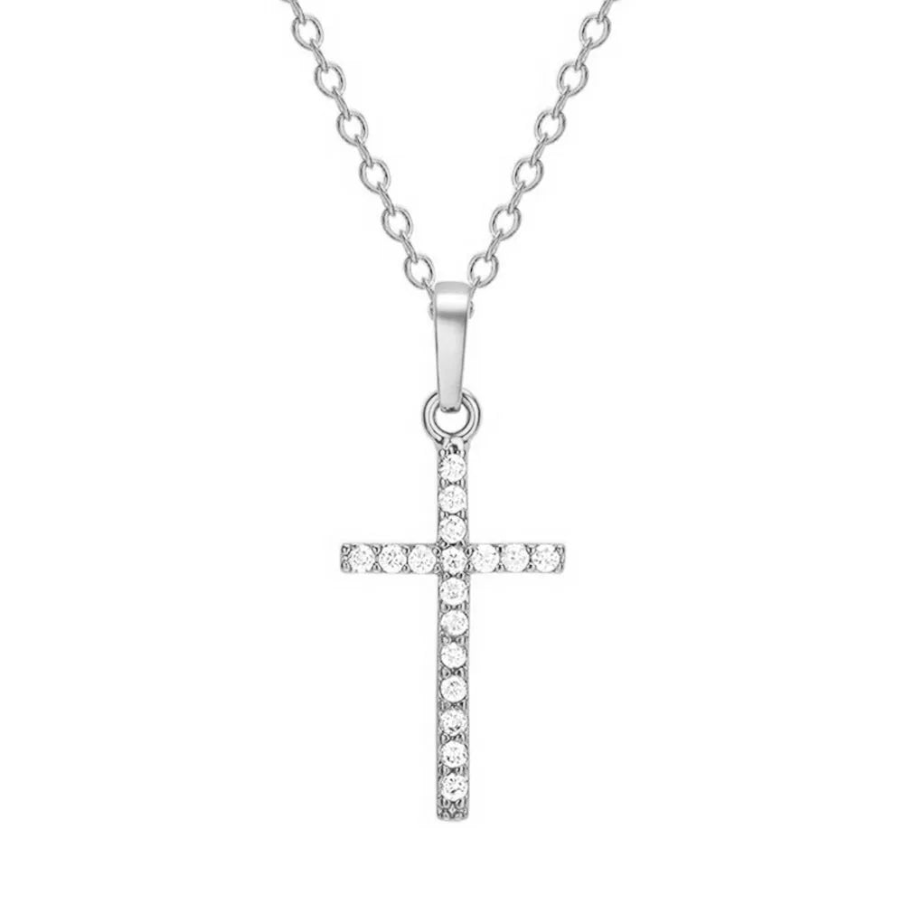 Vintage Crucifix Cross Necklace – Jesus Rosary Beads Chain with Virgin Mary Pendant Religious Jewelry Charm for Men & Women