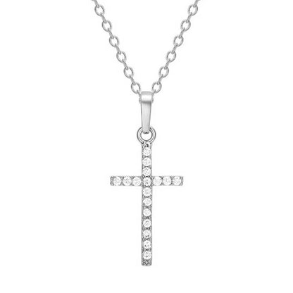 Vintage Crucifix Cross Necklace – Jesus Rosary Beads Chain with Virgin Mary Pendant Religious Jewelry Charm for Men & Women