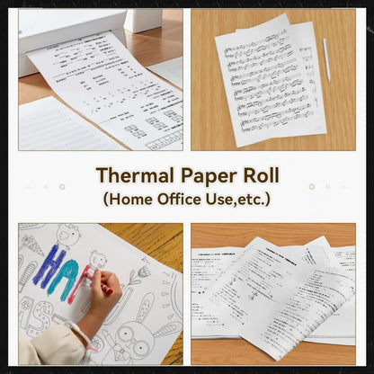 A4 Thermal Paper Roll – 210x30mm for A4 Wireless Bluetooth A40/X8 Printer