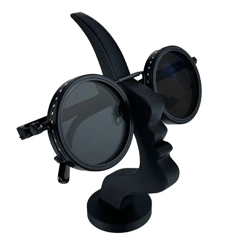 Minimalist 3D-Printed Face Eyeglass Holder – Modern Line Art Glasses Stand for Desk and Home Décor