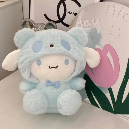 Sanrio Kuromi Plush Toy – 30cm Cinnamoroll & Melody Stuffed Doll, Soft & Comfortable, Valentine's Day & Birthday Gift